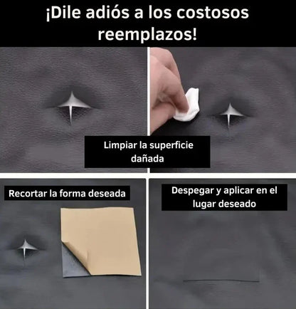 ProLeather Repair® Restaura tu cojinería en minutos, cuero adhesivo de 50 x 137 cm