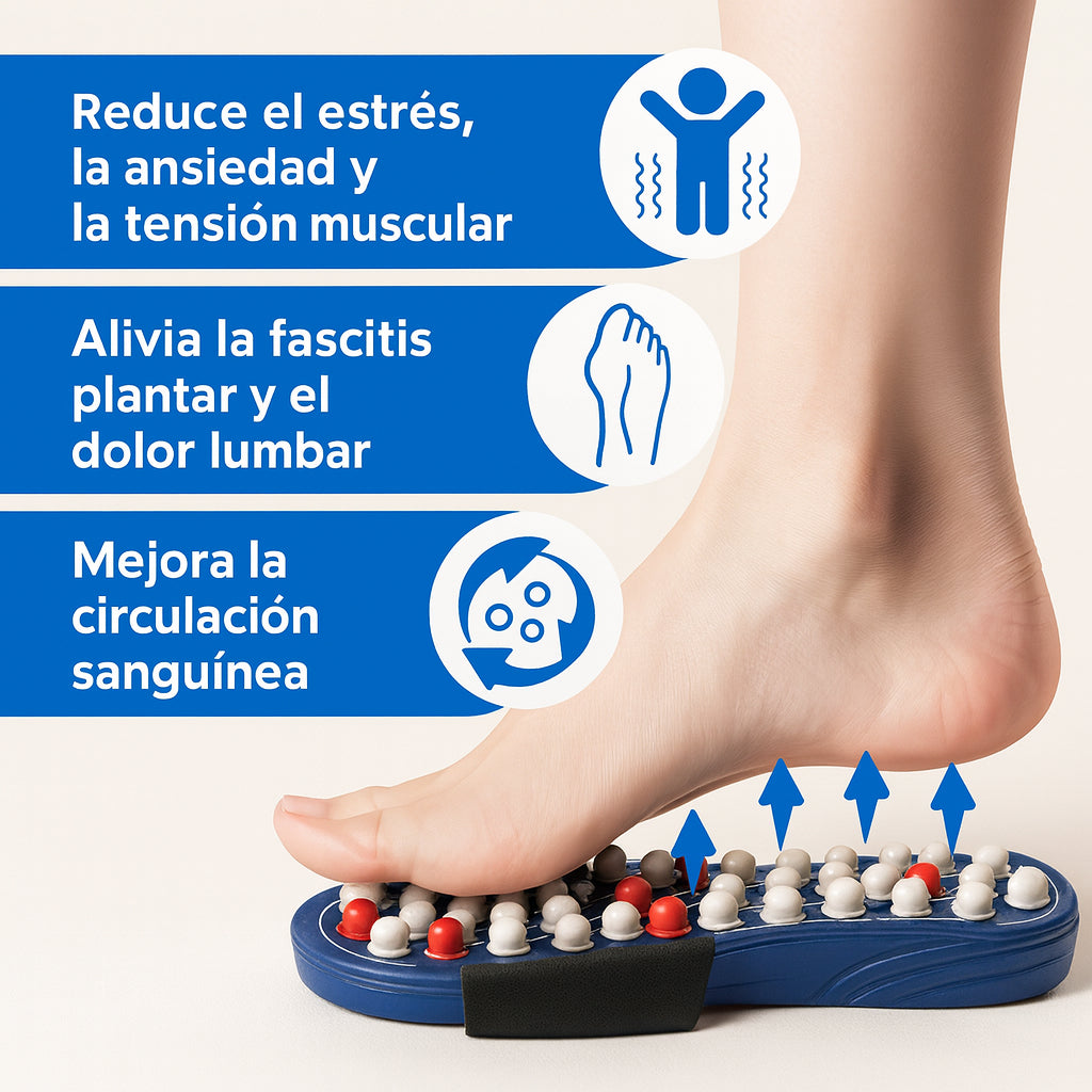 Sandalias Terapeuticas de Reflexologia: ¡Un masaje de pies diario que alivia tu dolor!