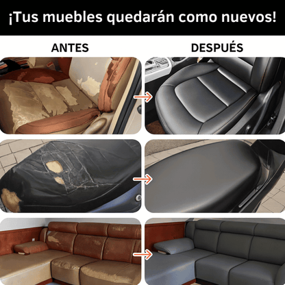 ProLeather Repair® Restaura tu cojinería en minutos, cuero adhesivo de 50 x 137 cm