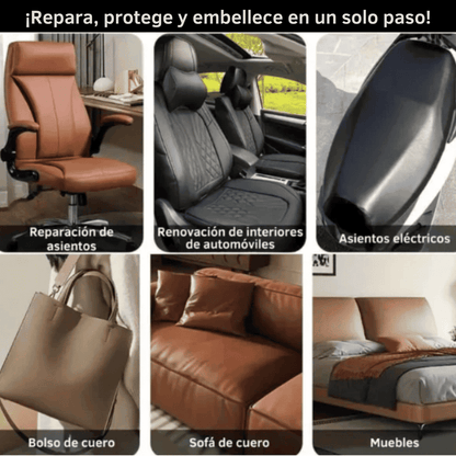 ProLeather Repair® Restaura tu cojinería en minutos, cuero adhesivo de 50 x 137 cm