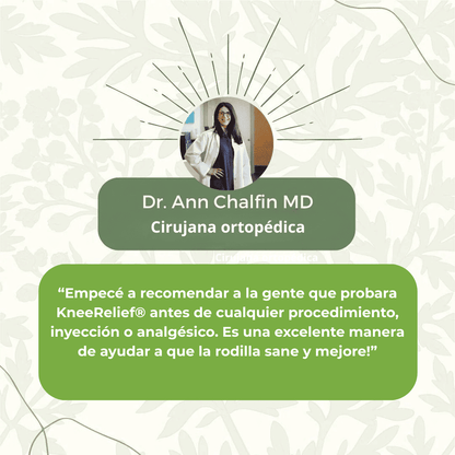 KneeRelief® - Parches Naturales Para el Dolor de Rodilla (X10 UNIDADES)