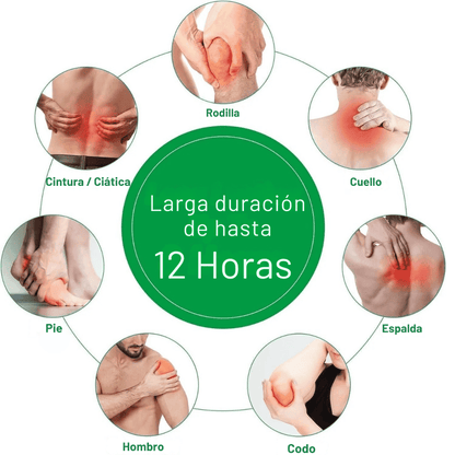 KneeRelief® - Parches para el Dolor de Rodilla (X20 UNIDADES)