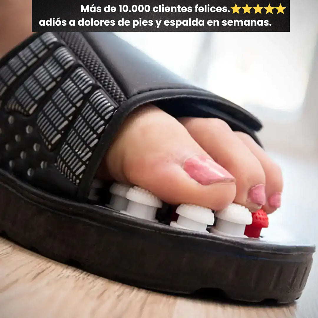Sandalias Terapeuticas de Reflexologia: ¡Un masaje de pies diario que alivia tu dolor!